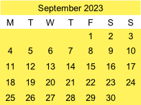 Calendar