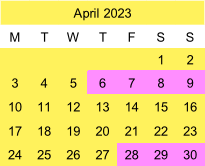 Calendar